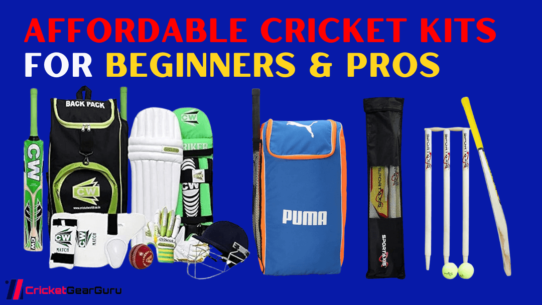 Affordable Cricket Kits for beginners and pros