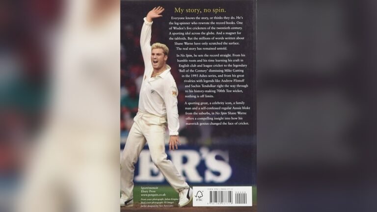 Shane Warne “No Spin” Audiobook Review: Cricket’S Greatest Leg Spinner in His Own Voice